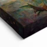 Colorful Abstract Florals - Whimsical Wildflower Canvas