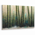 Abstract Botanical Prints - Tranquil Bamboo Forest Canvas