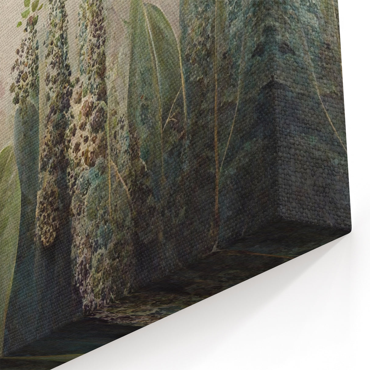 Abstract Botanical Prints - Verdant Foliage Canvas Art