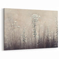Abstract Botanical Prints - Ethereal Wildflower Canvas