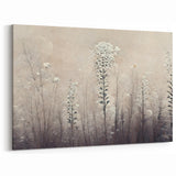 Abstract Botanical Prints - Ethereal Wildflower Canvas