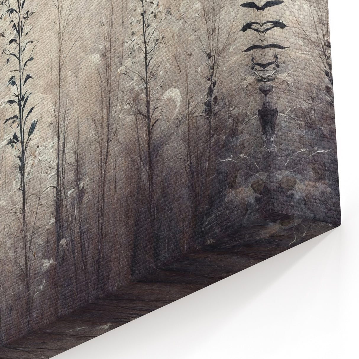 Abstract Botanical Prints - Ethereal Wildflower Canvas