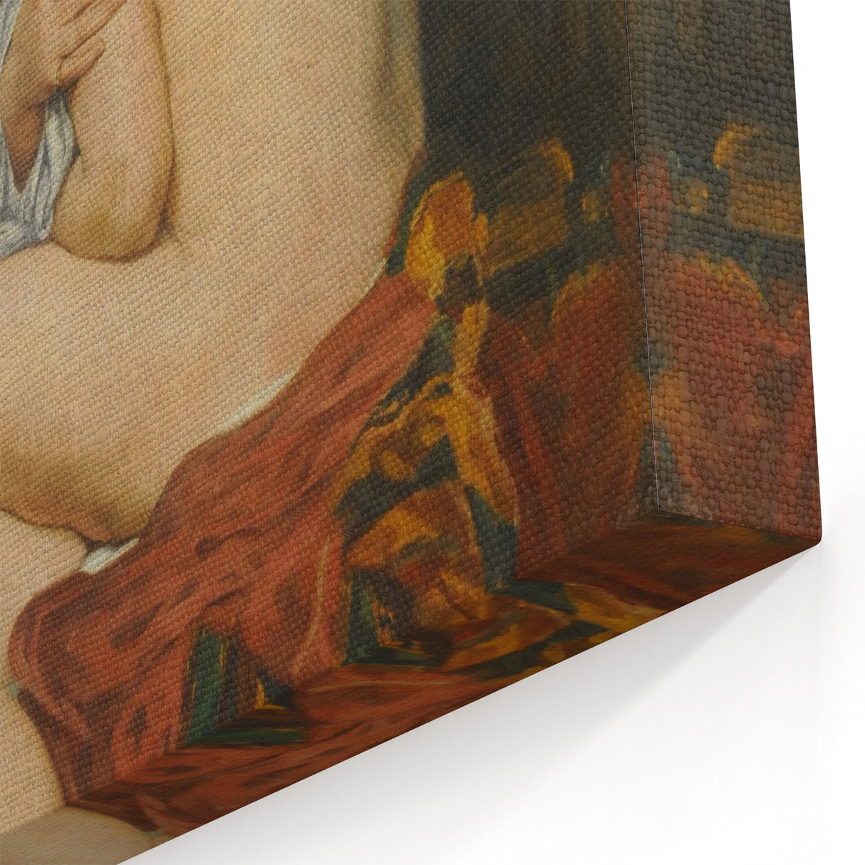 Impressionist Nude Wall Art - La Nymphe Surprise by Manet, Elegant Print