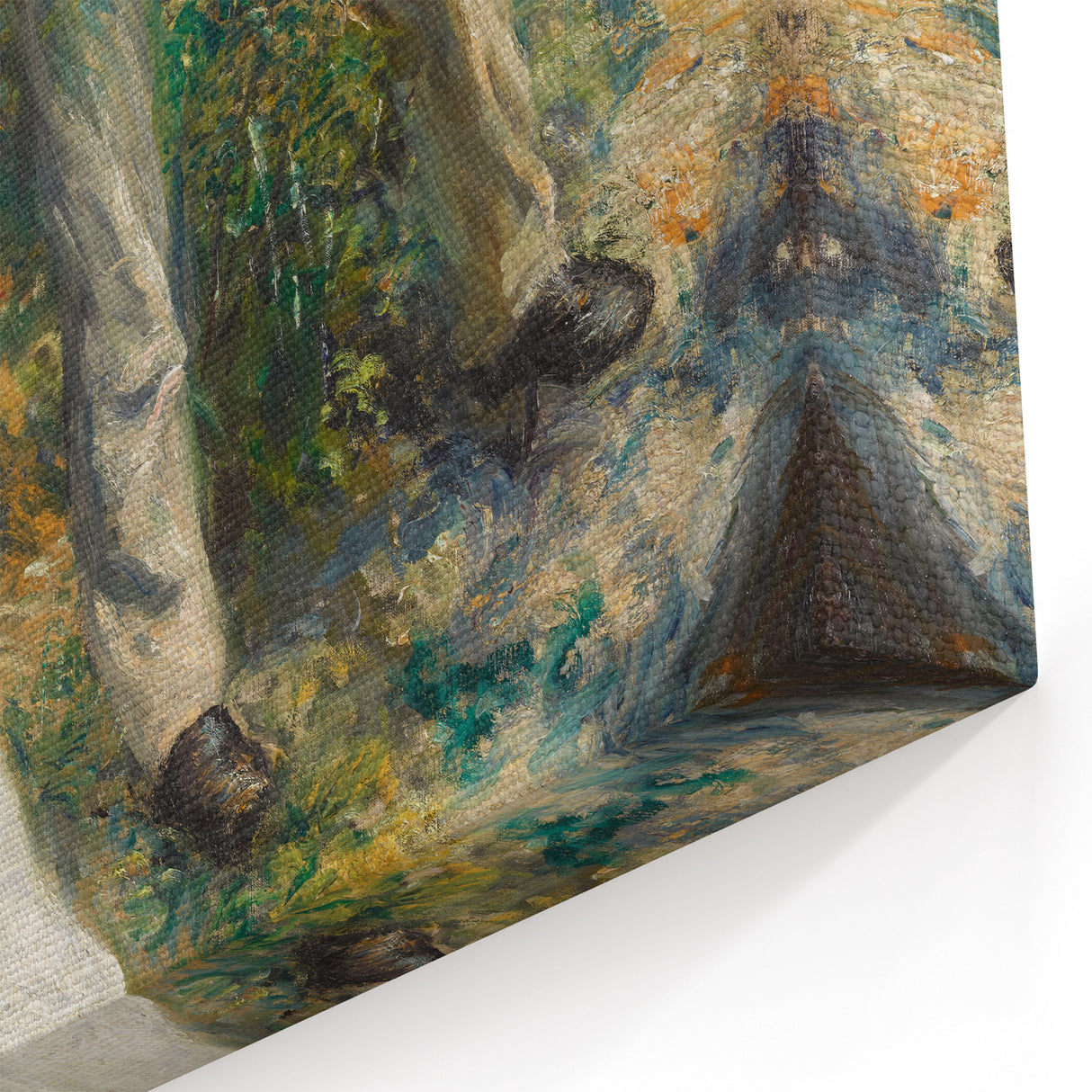 Impressionist Romance - La Promenade by Renoir, Charming Wall Art Print