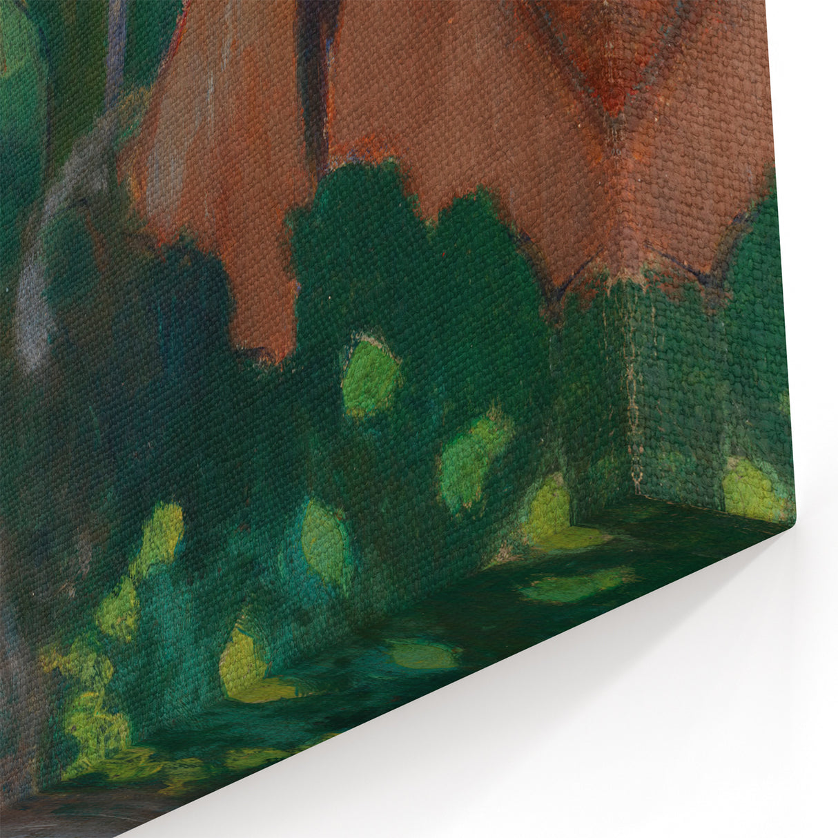Tahitian Landscape Wall Art - Gauguin’s Mahana Maa, Exotic Impressionist Print