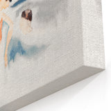 Abstract Water Scene Modern Art - Serene Minimalist Wall Decor
