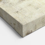 Rustic Abstract Texture Art - Earthy Green and Brown Canvas Design