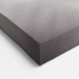 Floral Abstract Canvas Art- Soft Violet and White Petals Art