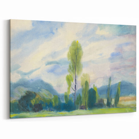 Tranquil Landscape Modern Wall Art - Serene Nature-Inspired Decor