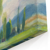 Tranquil Landscape Modern Wall Art - Serene Nature-Inspired Decor