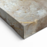 Abstract Floral Art - Soft Textured Blooms on Canvas