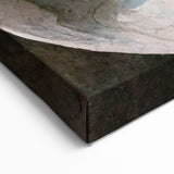 Abstract Botanical Prints - Graceful White Calla Lily Canvas Art