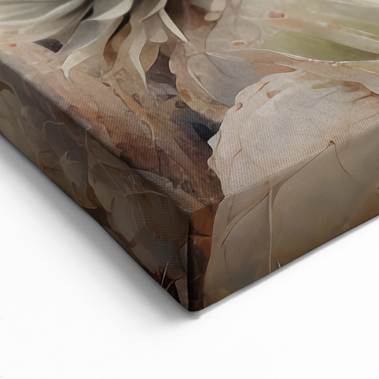 Modern Floral Wall Decor - Vibrant Succulent and Cactus Canvas Art