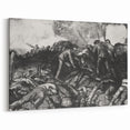 Historic Modern Wall Art - The Russian Charge by George Bellows - Bold Decor