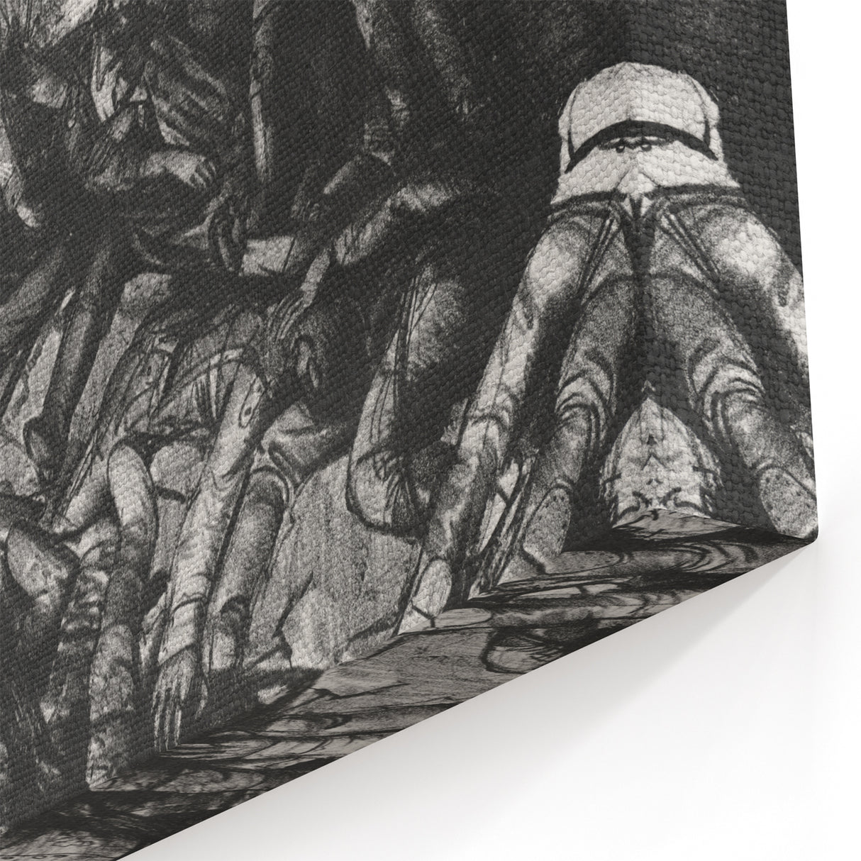 Historic Modern Wall Art - The Russian Charge by George Bellows - Bold Decor