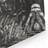 Historic Modern Wall Art - The Russian Charge by George Bellows - Bold Decor