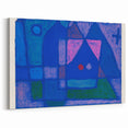 Modern Wall Art - A Little Room in Venice by Paul Klee - Blue Abstract Decor