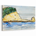 Modern Wall Art - Target Rock by Arthur Dove - Coastal Landscape Decor