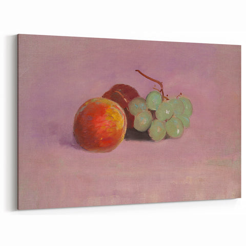 Modern Wall Art - Still Life with Fruit by Odilon Redon - Elegant Decor
