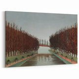 Modern Wall Art - Le Canal by Henri Rousseau - Tranquil Landscape Decor
