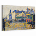 Modern Wall Art - Place de Clichy by Paul Signac - Parisian Cityscape Decor