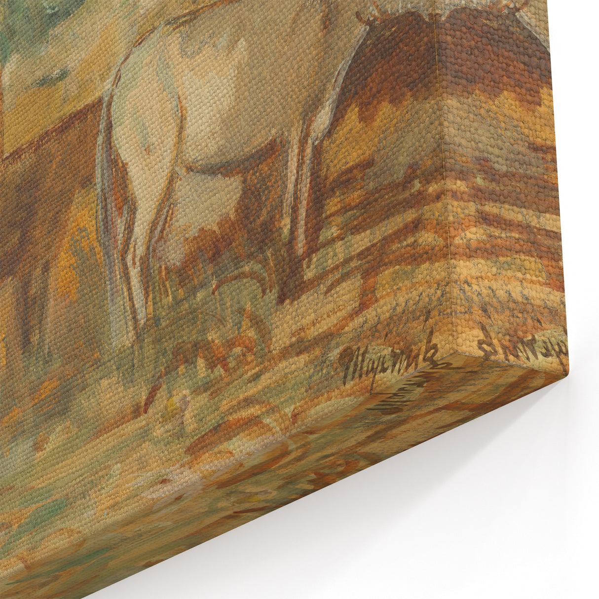 Modern Wall Art - Cows by Cyprián Majerník - Rustic Farmhouse Decor