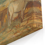 Modern Wall Art - Cows by Cyprián Majerník - Rustic Farmhouse Decor