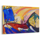 Modern Wall Art - Painting with Troika by Wassily Kandinsky - Vibrant Abstract Decor