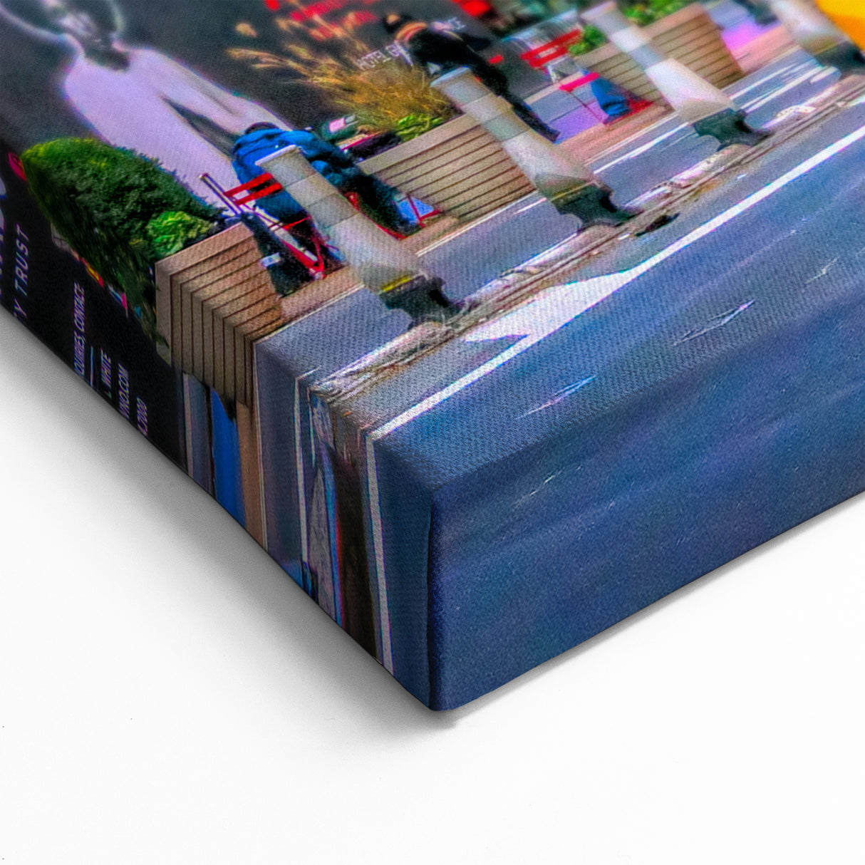 Dynamic Times Square NYC Taxi Wall Art - New York City Canvas Print