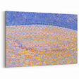 Modern Wall Art - Dune III by Piet Mondrian - Pastel Pointillist Decor