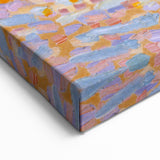 Modern Wall Art - Dune III by Piet Mondrian - Pastel Pointillist Decor