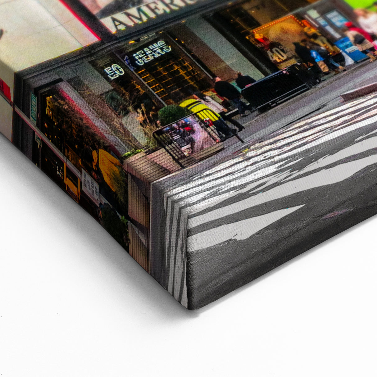 Iconic Times Square Wall Art with NYC Taxi - New York City Canvas Print