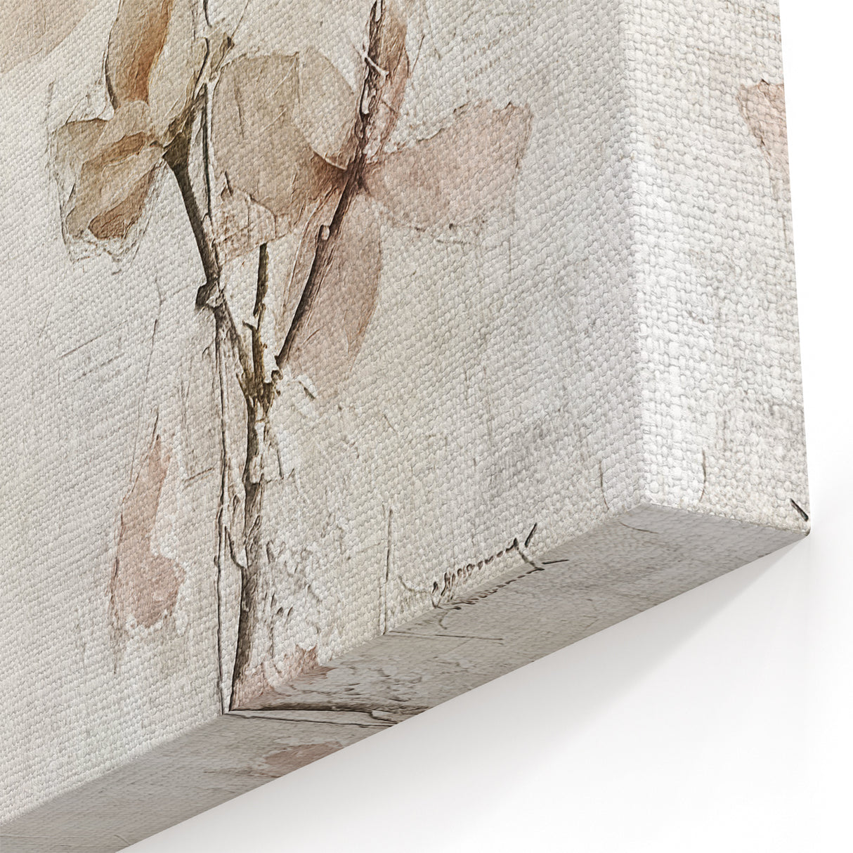 Soft Floral Abstract - Easter Wall Art, Easter Canvas Prints, Home Decor