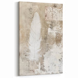 Delicate Feather - Easter Wall Art, Easter Canvas Prints, Home Decor