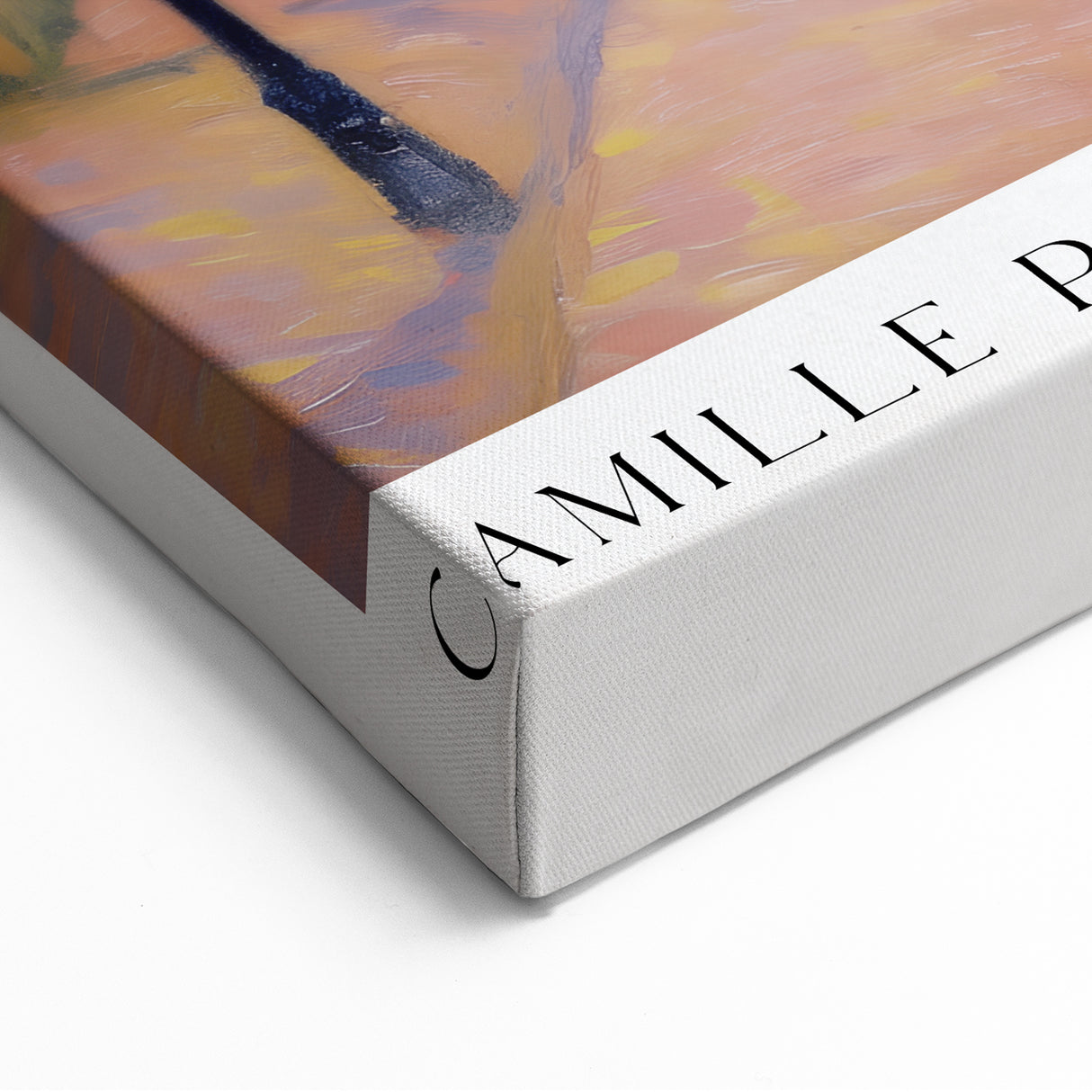 Impressionist Prints - Camille Pissarro Evening Cityscape Canvas Wall Art