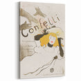 Vintage Modern Wall Art - Elegant Confetti Poster with Vibrant Style
