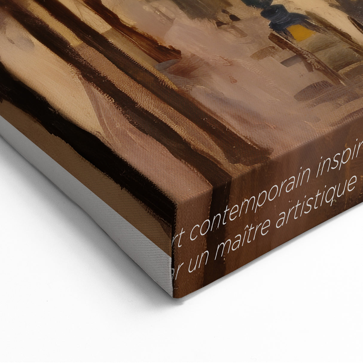 Camille Pissarro Art - Parisian Night Scene Impressionist Canvas Print