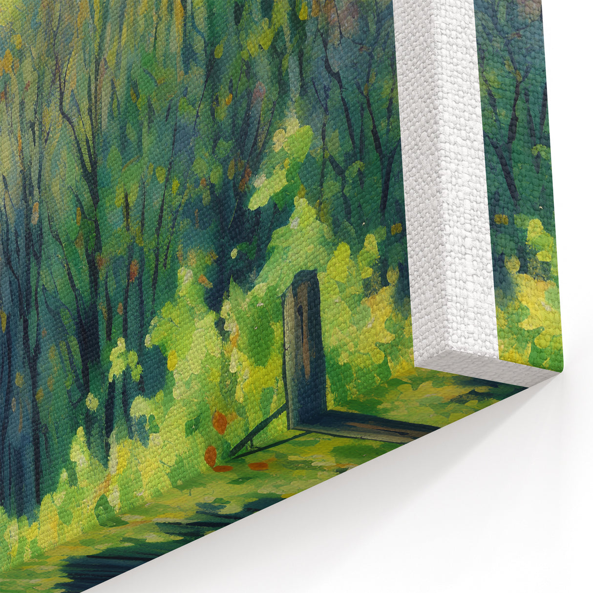 Impressionist Prints - Vibrant Camille Pissarro Countryside Vineyard Canvas