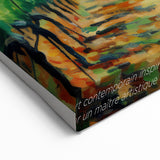 Impressionist Prints - Vibrant Camille Pissarro Countryside Vineyard Canvas