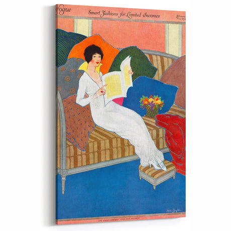 Vintage Vogue Wall Decor - 1911 Fashion Illustration Art Print