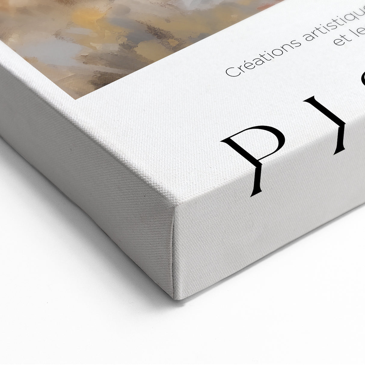 French Landscape Art - Camille Pissarro Misty Path Impressionist Canvas Print