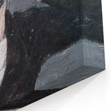 Modern Wall Art: Textured Self-Portrait – Contemporary Bold Decor Piece