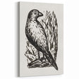 Modern Wall Art: Monochrome Bird Illustration – Minimalist Black & White Decor