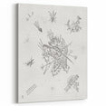 Modern Wall Art: Intricate Abstract Line Art – Minimalist Black & White Decor