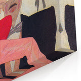 Vintage Vogue Wall Art - 1928 Stylish Couple Illustration Print