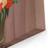 Modern Wall Art: Classic Floral Bouquet in Vase – Elegant Still Life Decor