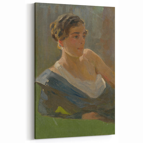 Modern Wall Art: Elegant Portrait of a Lady – Timeless Classic Decor