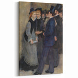 Impressionist Print - Leaving the Conservatory by Renoir Wall Art