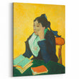 Impressionist Portrait - Madame Ginoux by Van Gogh Wall Art Print