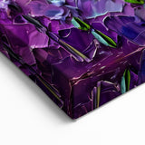 Abstract Floral Art - Colorful Modern Floral Canvas Print
